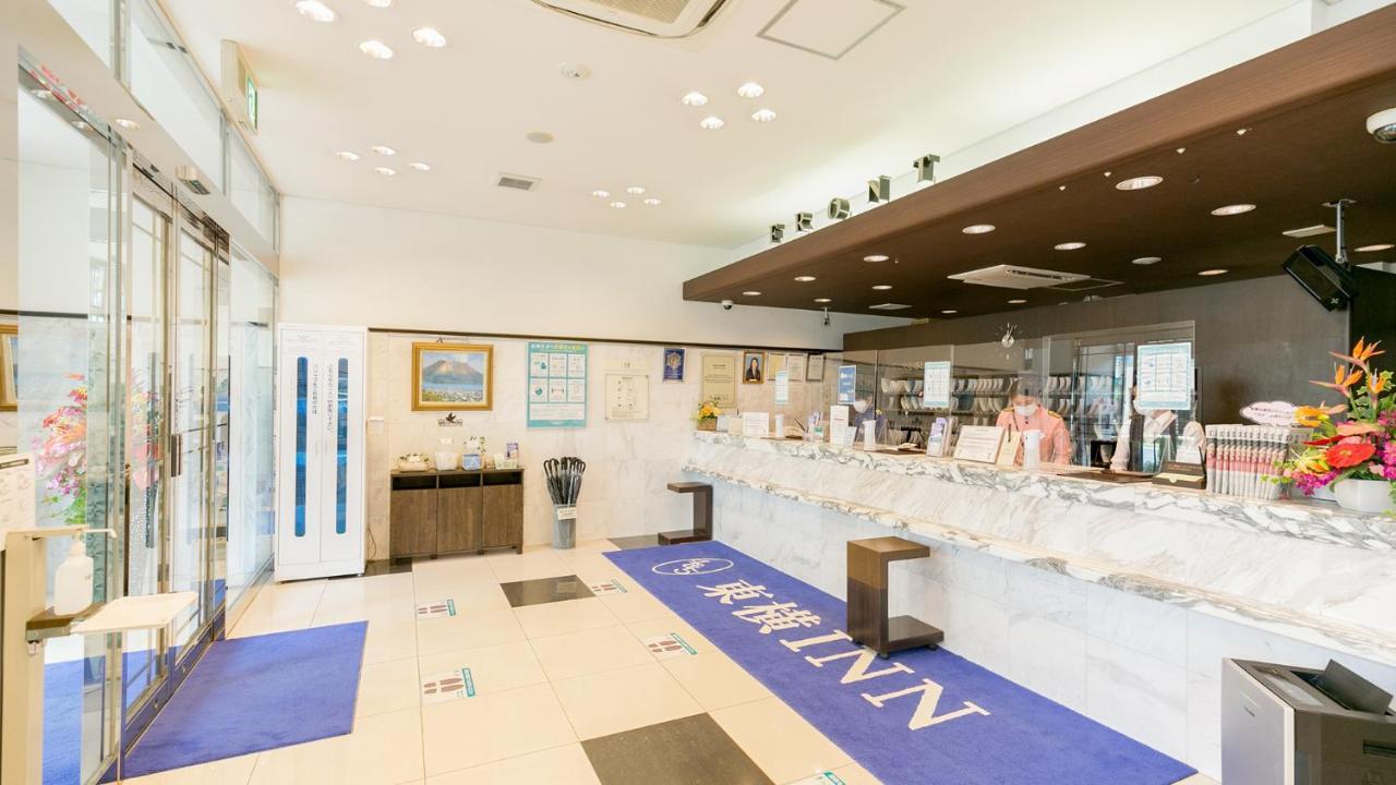 Toyoko Inn Kagoshima Chuo Eki Nishi Guchi Exterior foto